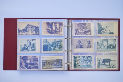 Een album met Chinese postkaarten, 19/20e eeuw